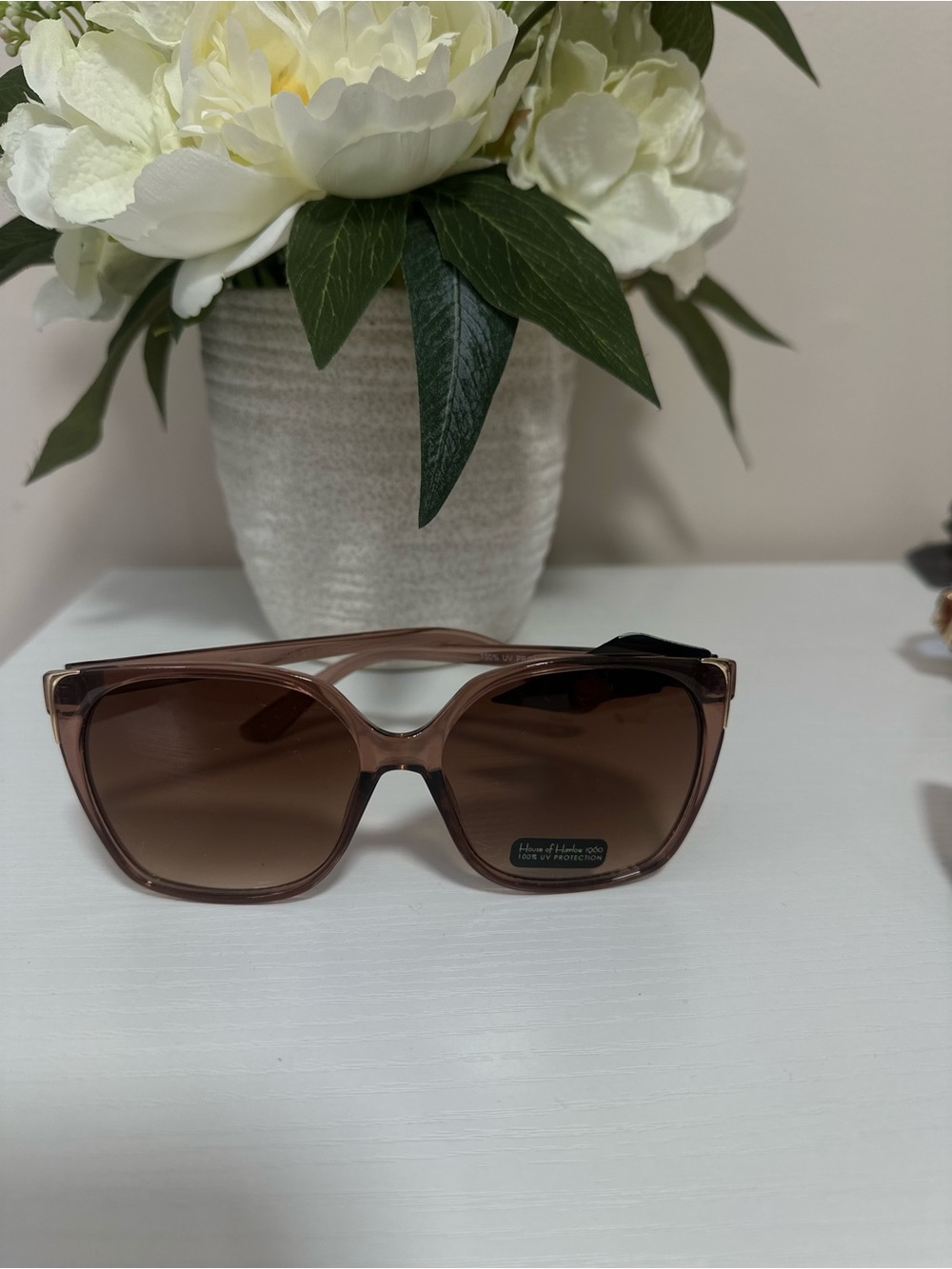 House of Harlow 1960 Sunglasses | Brown Oversized
